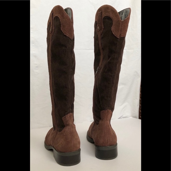 SOLD🎉MADELINE Knee High Western Boot Suede 6.5 - Picture 2 of 5